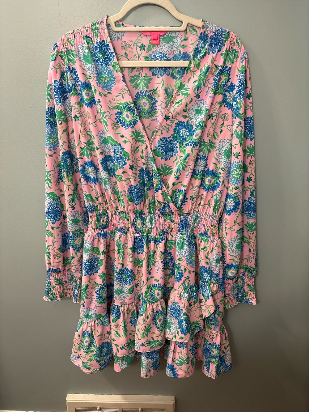 Lilly Pulitzer Cristiana Ruffle Dress in Pink